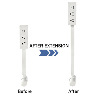Space-Saving Power Outlet Extender