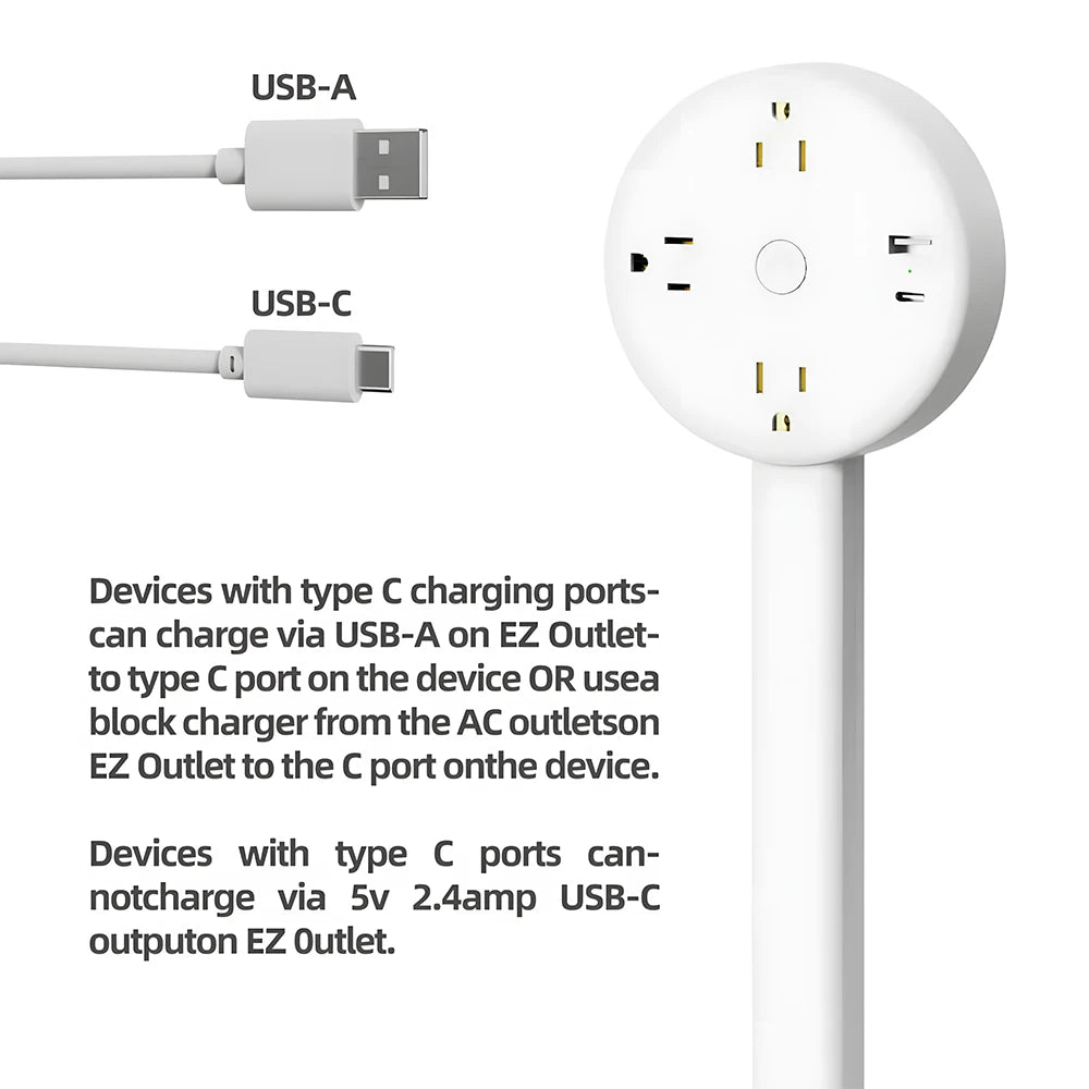 Space-Saving Power Outlet Extender