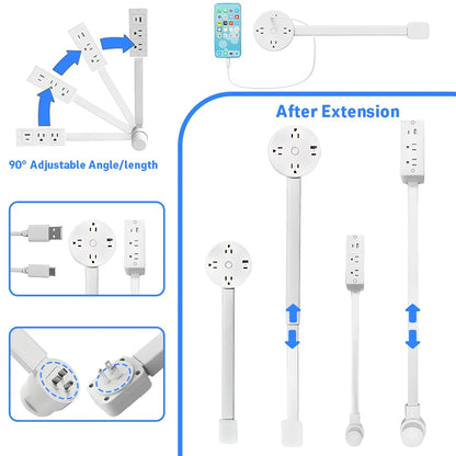 Space-Saving Power Outlet Extender